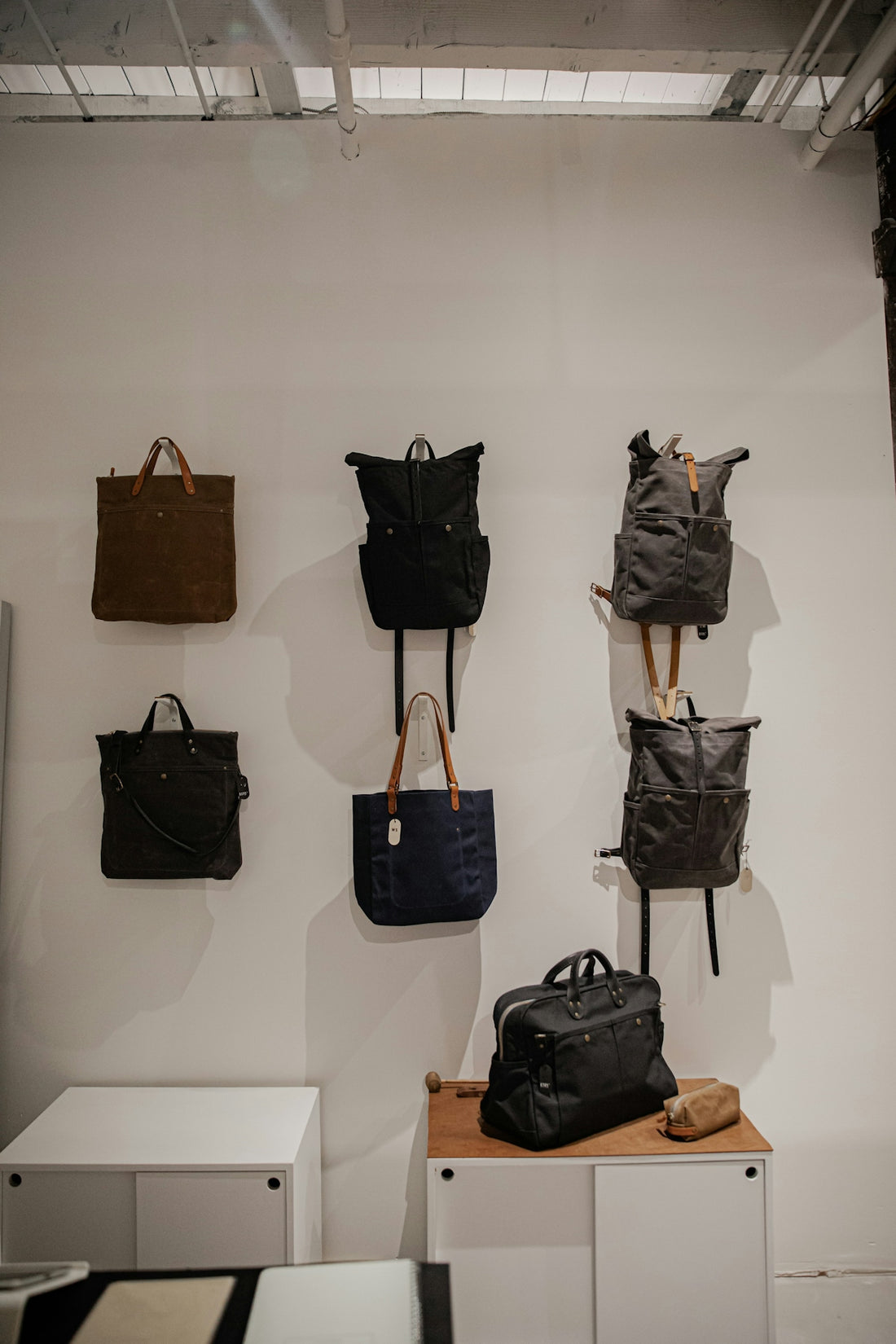 black leather 2 way bags